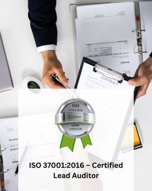 ISO 37001:2016 – Certified Lead Auditor