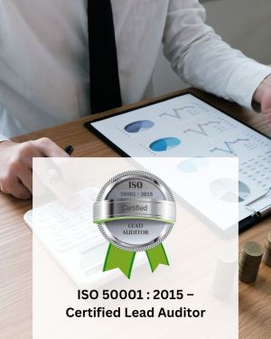 ISO 50001 : 2015 – Certified Lead Auditor